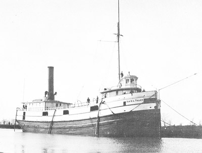 SIR S. L. TILLEY in the Third Welland Canal near Port Dalhousie