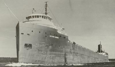 MATTHEW ANDREWS upbound in Lake Nicolet