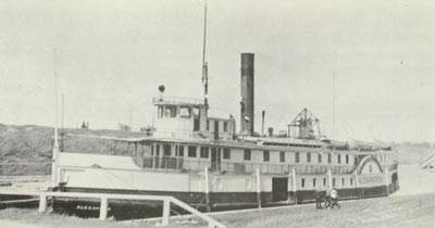 ALEXANDRIA upbound in the St. Lawrence canals