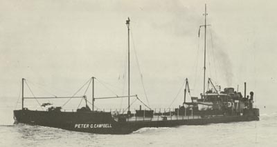 PETER G. CAMPBELL downbound in Lake St. Clair.