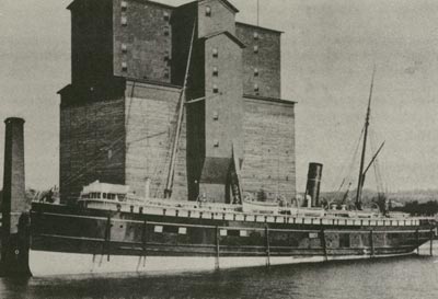 ALGOMA at the C.P.R. elevator, Owen Sound