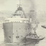 W.F. WHITE in the Cuyahoga River