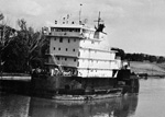 PRESQUE ISLE without her barge