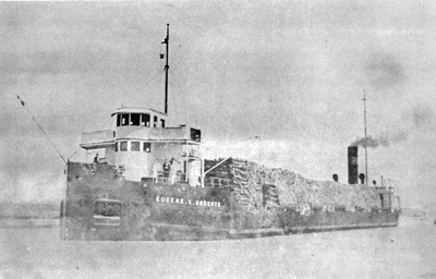 EUGENE C. ROBERTS upbound in the Galop Canal