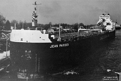 JEAN PARISIEN in Welland Canal on her maiden voyage