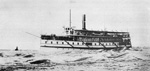 COLUMBIAN runs the Lachine Rapids in 1898