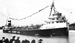 LEMOYNE at the ceremonial "opening" of the fourth Welland Canal