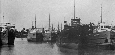 JOHN S. THOM with FRANK B. BAIRD at Port Dalhousie