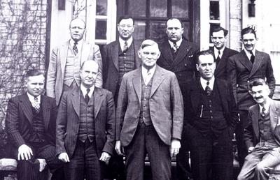 Dr. C. K. Stevenson, front row, second from right.