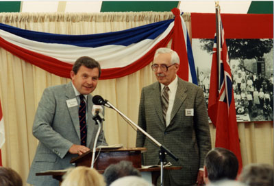 Opening of Richmond School, Ontario Agricultural Museum