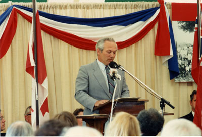 Opening of Richmond School at the Ontario Agricultural Museum