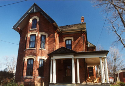 100 Victoria Street, Milton, Ontario.  Built 1887 for John M. Bastedo, merchant