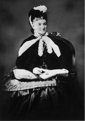 Elizabeth Martha Cobban, wife of Dr. Clarkson Freeman. b. 1837, d.1912.