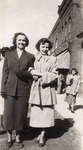 Helen Heslop and Joanne McKay on Main Street, Milton