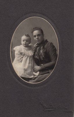 James Cunningham and his mother Lizzie Coulson