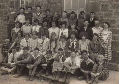 Bruce Street School class of students