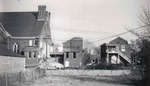 St. Paul's United Church during demolition of the western building