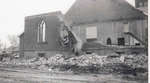 Demolition of building at St. Paul's Church, Milton.