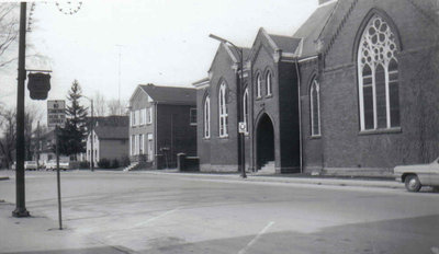 View of St. Paul's United Church complex from Brown Street.