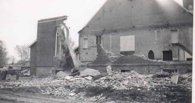 Demolition at St. Paul's United Church.