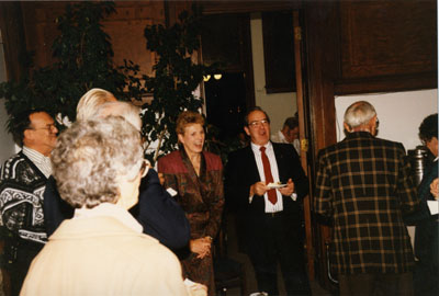 Members of the Milton Historical Society visit Queen's Park.