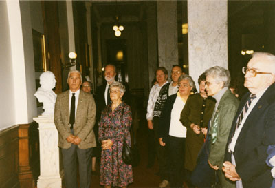 Members of the Milton Historical Society visit Queen's Park.