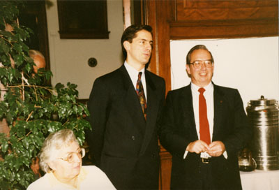 Members of the Milton Historical Society visit Queen's Park.