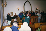 Milton Historical Society Event.  Christmas Meeting 1996.  Ontario Agricultural Museum.