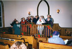 Milton Historical Society Event.  Christmas Meeting 1996.  Ontario Agricultural Museum