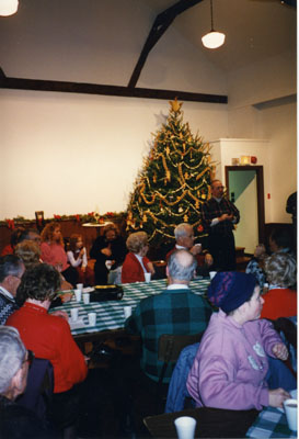 Milton Historical Society Event.  Christmas Meeting 1996.  Ontario Agricultural Museum