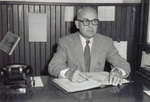 Cecil A. Wood, Principal of Milton High School, 1956