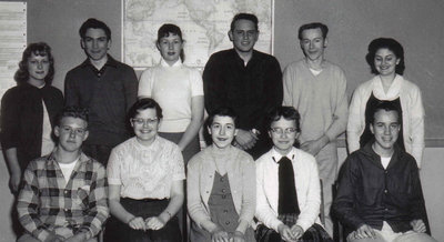 Milton High School Student Council, 1956