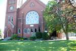 Exterior of St. Paul's United Church, Milton, Ontario