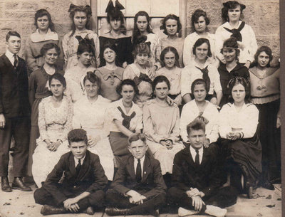 Class at Bruce Street School