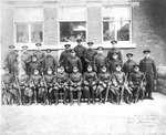N.C.O. Class and Officers.  164 Battalion, Milton, Ont.