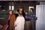 New Year's Levee. 1993.  Visitors.