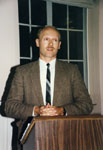 Milton Historical Society meeting, November 1990. Dan Schneider