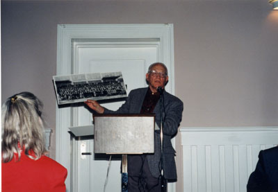 Ken Lamb, author of the book &quot;P.L. inventor of the Robertson Screw&quot; describing the project for the Milton Historical Society