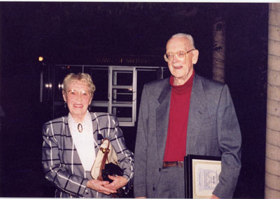 Mrs. Dorothy Walker and Alex Cooke