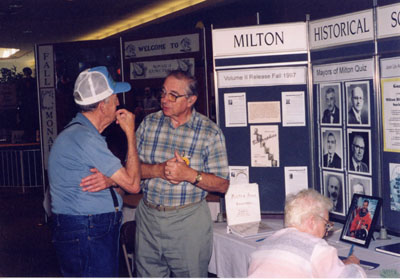 Milton Historical Society Display.  September 1997.  Milton Mall.