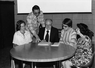 Milton Historical Society.  First Executive Meeting, 1977