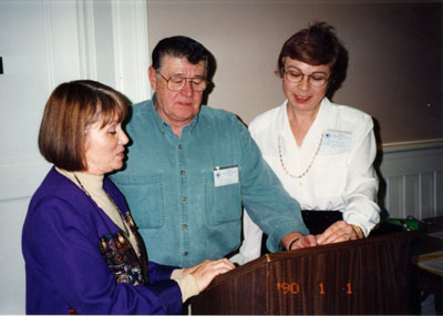 Helen Comber, Don Taylor, Ruth Taylor