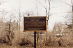 Heritage Plaque marking the P. L. Robertson house (see image #383)