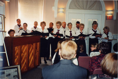 Milton Heritage Awards, 1996.  The &quot;Song Spinners&quot;.