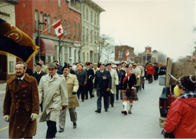 Remembrance Day Parade, Milton.