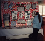 Milton Heritage Awards, 1997.  St. Peter's School display of the 1996 Award for Eduction.