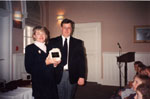 Milton Heritage Awards, 1997. 1996 Education award accepted by Nancy Pepper.