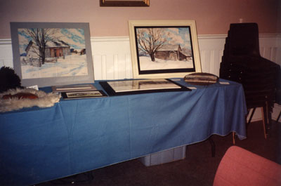 Milton Heritage Awards.  1997.  Display of the work of the winners of the 1996 Visual Arts Award.