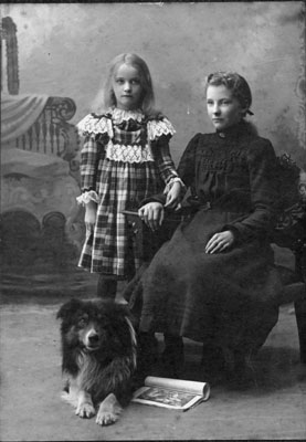 Florence and (Babe) Gladys Osborne, RR1, Milton, Ont.