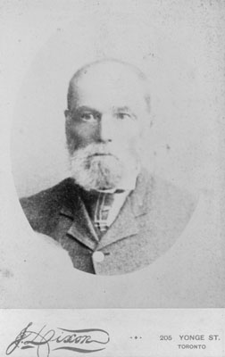 Head and shoulders portrait of man